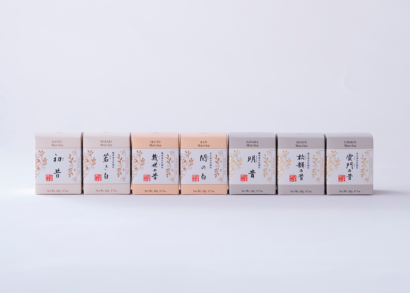 Items: Newly Redesigned Matcha Packaging