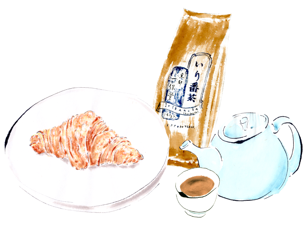 Croissants with Iribancha