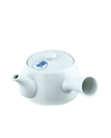 Large White Porcelain Kyusu Teapot (Kiyomizu-yaki)