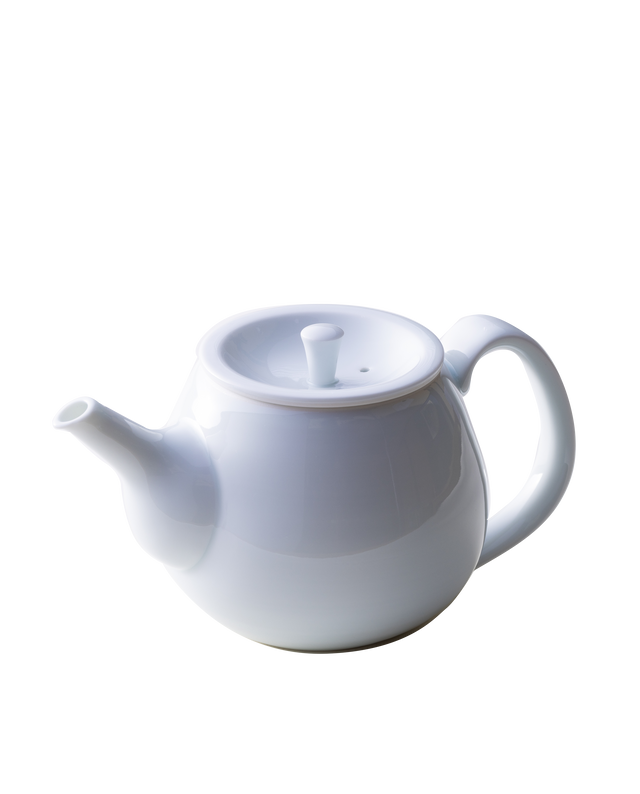 White Porcelain Teapot (Hasami-yaki)