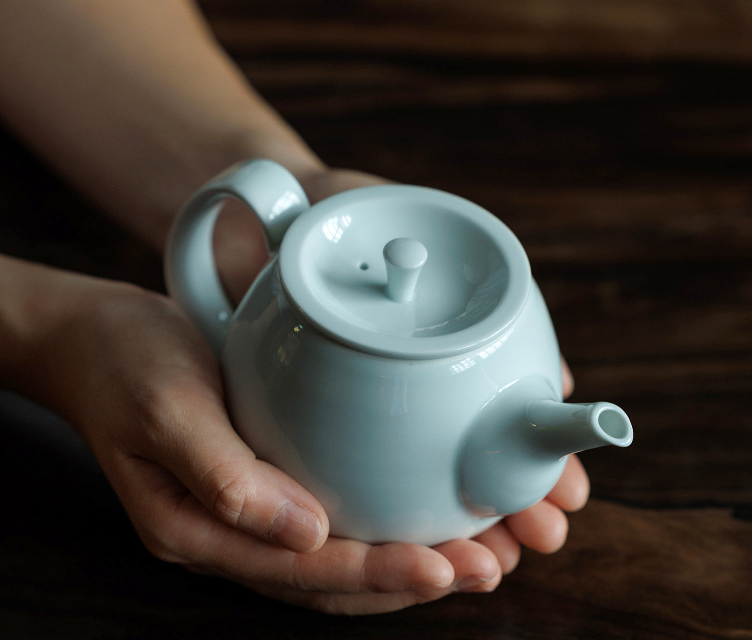 New Releases:  White Porcelain Teapot