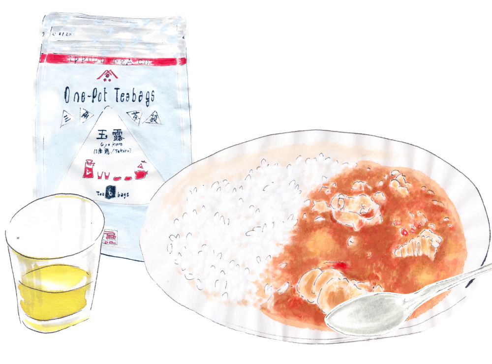 Butter chicken with One-Pot Teabag Gyokuro