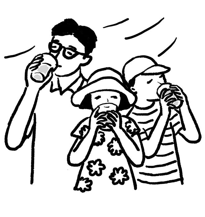 Japanese tea I like to drink cold