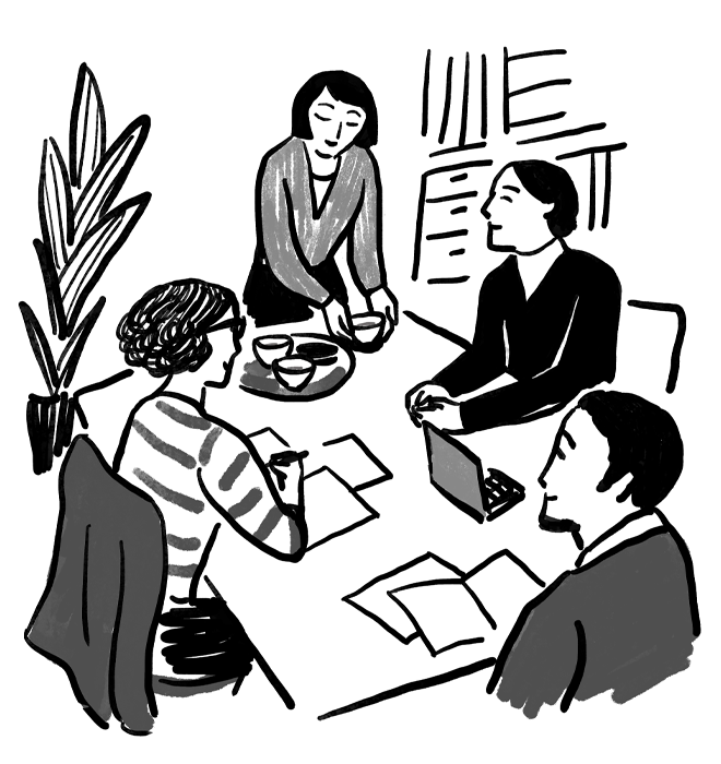 Japanese tea<br>I serve to guests