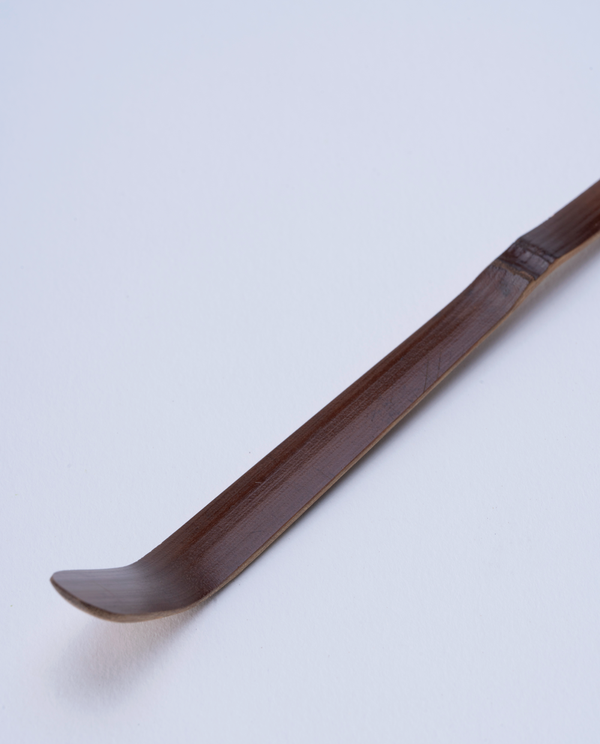 Bamboo Tea Ladle (Takayama Chashaku) -Patina
