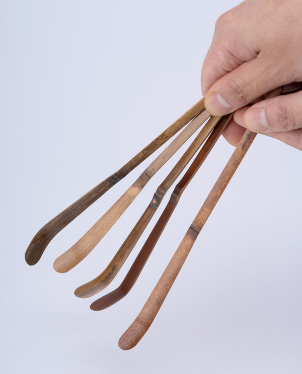 Bamboo Tea Ladle (Takayama Chashaku) -Patina