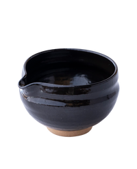 Black Tea Bowl with Serving Spout