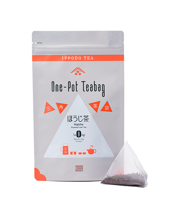 One-Pot Teabag Hojicha (Roasted Tea) (4g x 8 bags)
