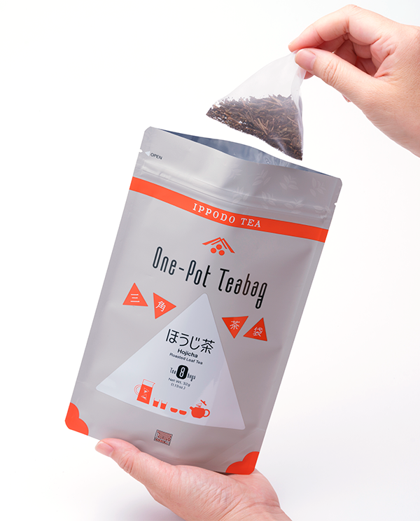 One-Pot Teabag Hojicha (Roasted Tea) (4g x 8 bags)