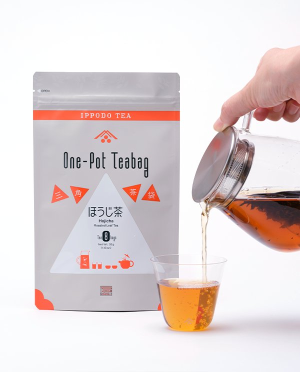 One-Pot Teabag Hojicha (Roasted Tea) (4g x 8 bags)