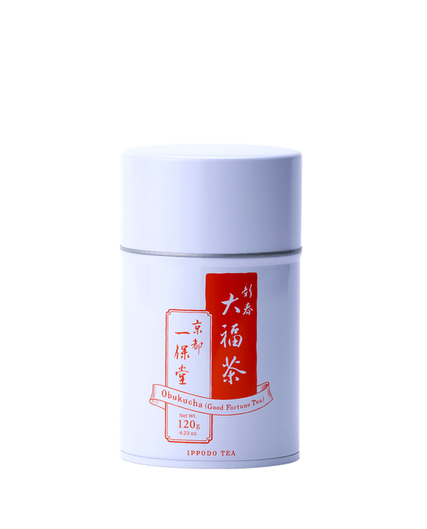 Obukucha (Good Fortune Tea) Medium Can (120g) w/box