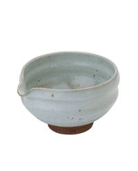White Tea Bowl with Serving Spout